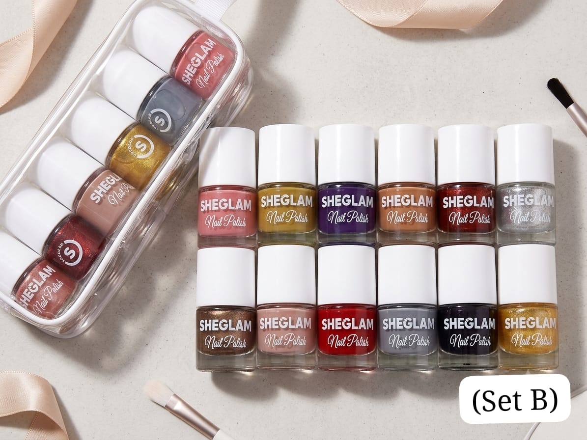 SheGlam Nail Polish Paint (12 Piece Pack) — view 2
