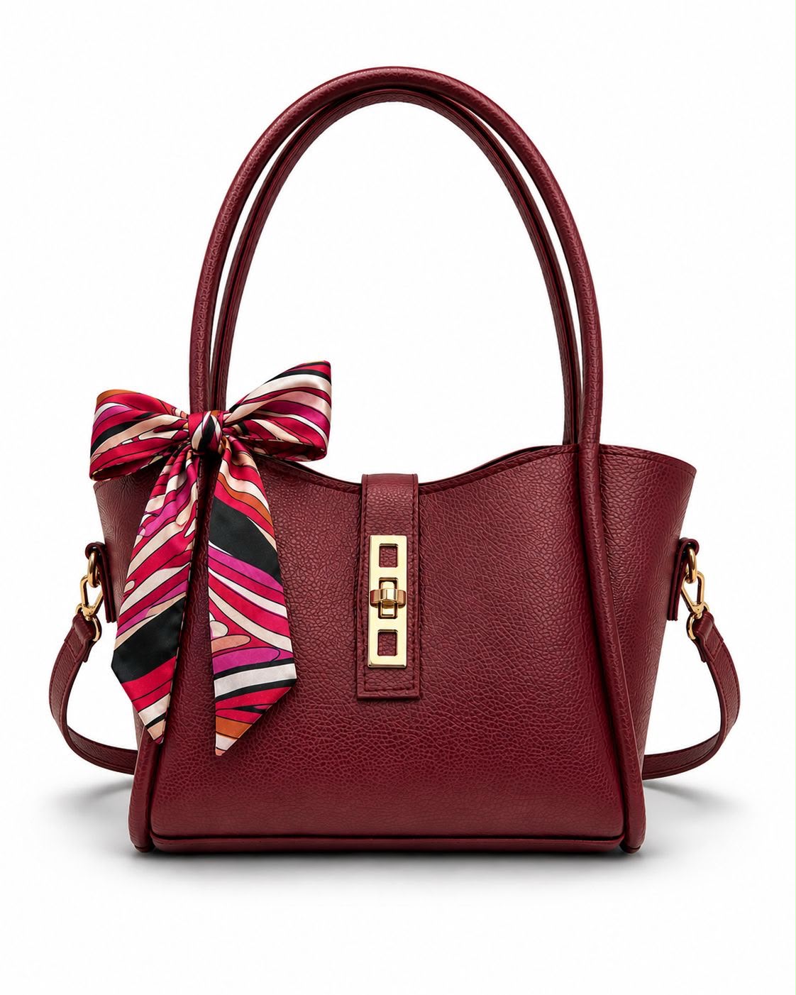 High Quality Synthetic Leather Mini Tote Bag — view 4