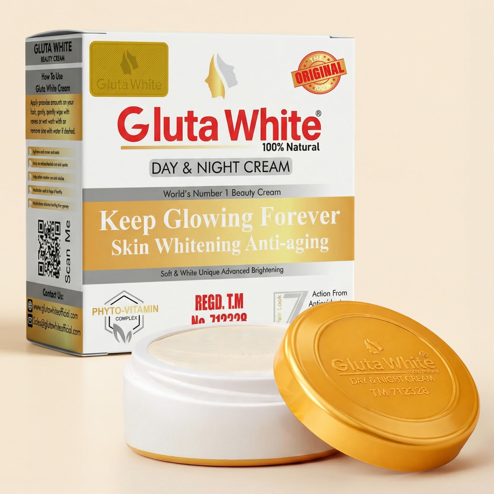 Gluta White Day & Night Cream 6-Pack | Dark Spot & Pigmentation Care — view 2
