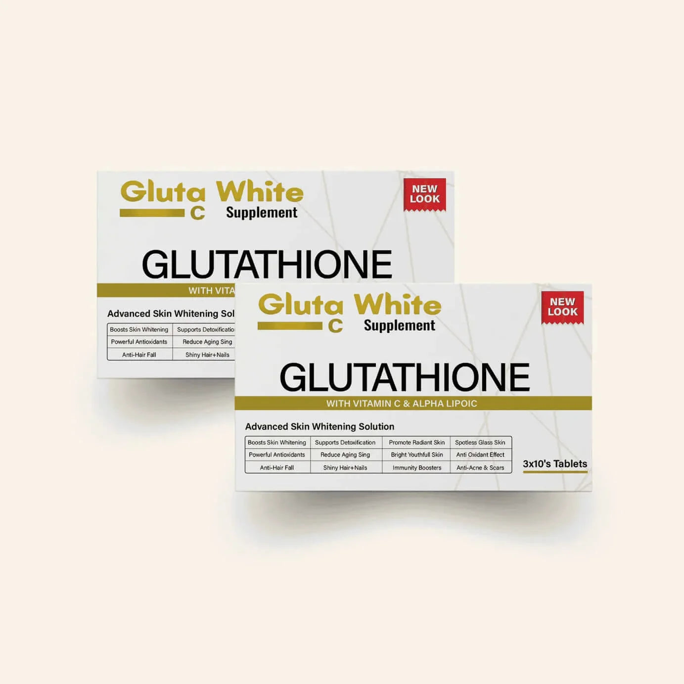 Gluta White Glutathione + Vitamin C Capsules (2 Months Course) — view 1