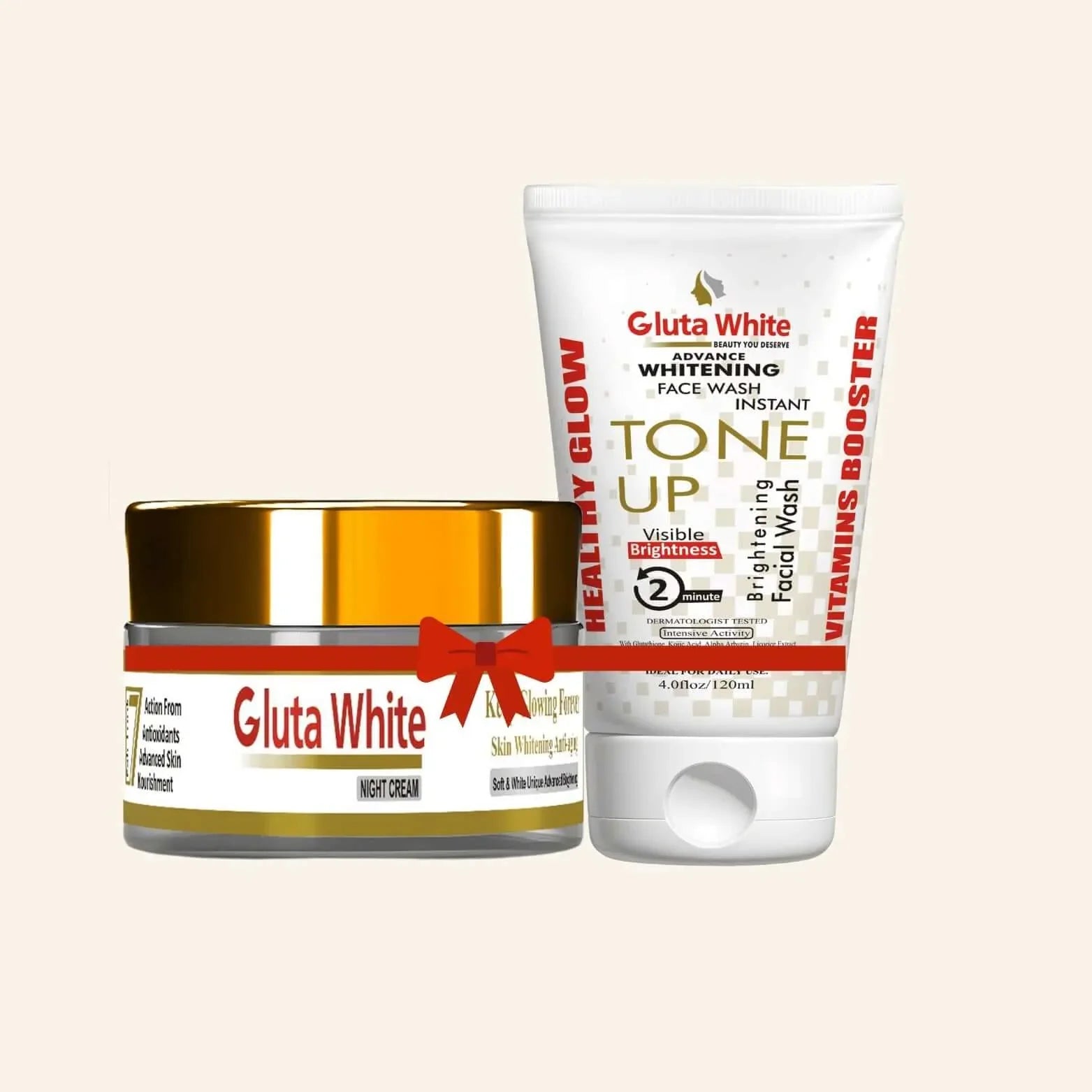 Gluta White Night Cream And Face Wash — view 1