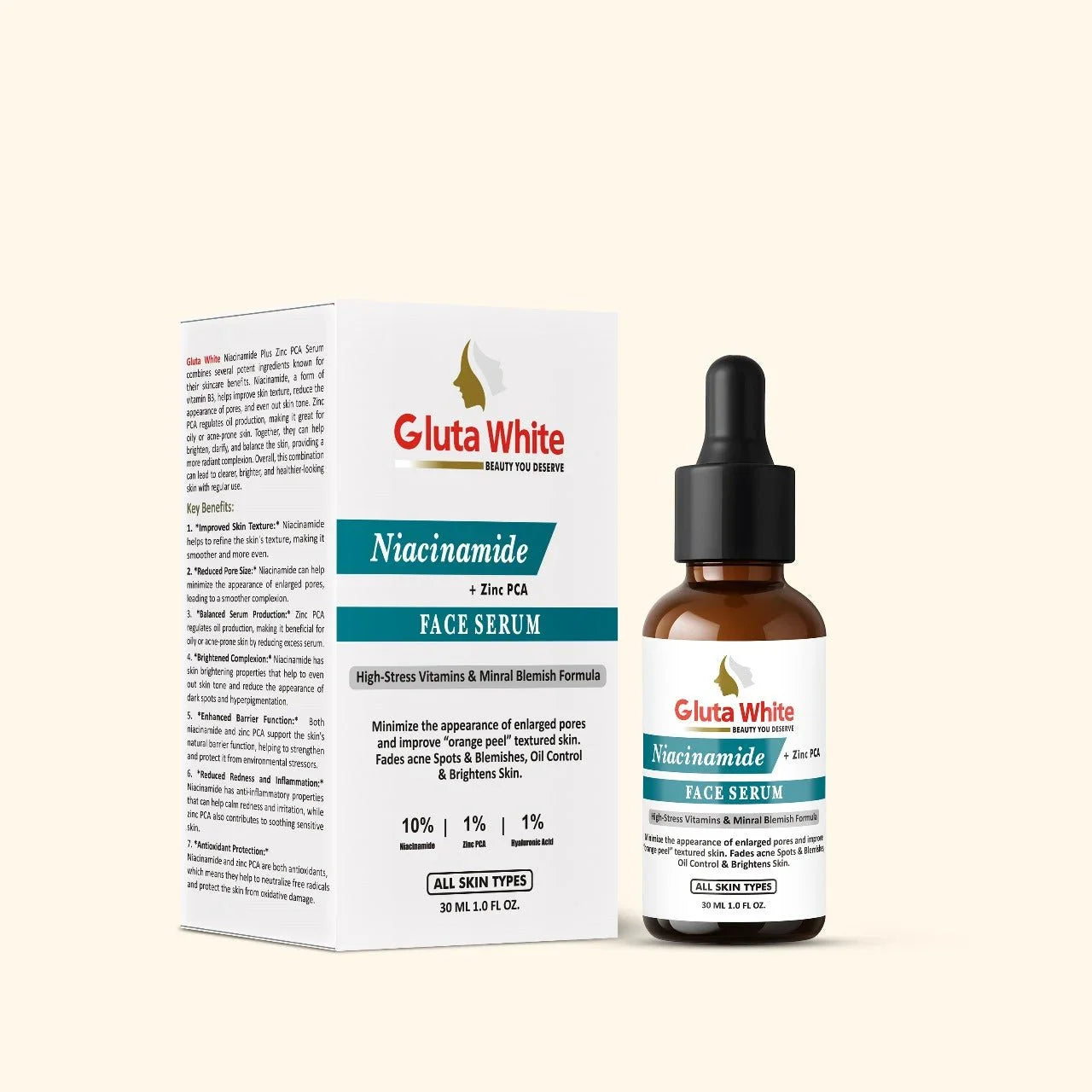 Gluta White Niacinamide + Zinc Serum — view 2
