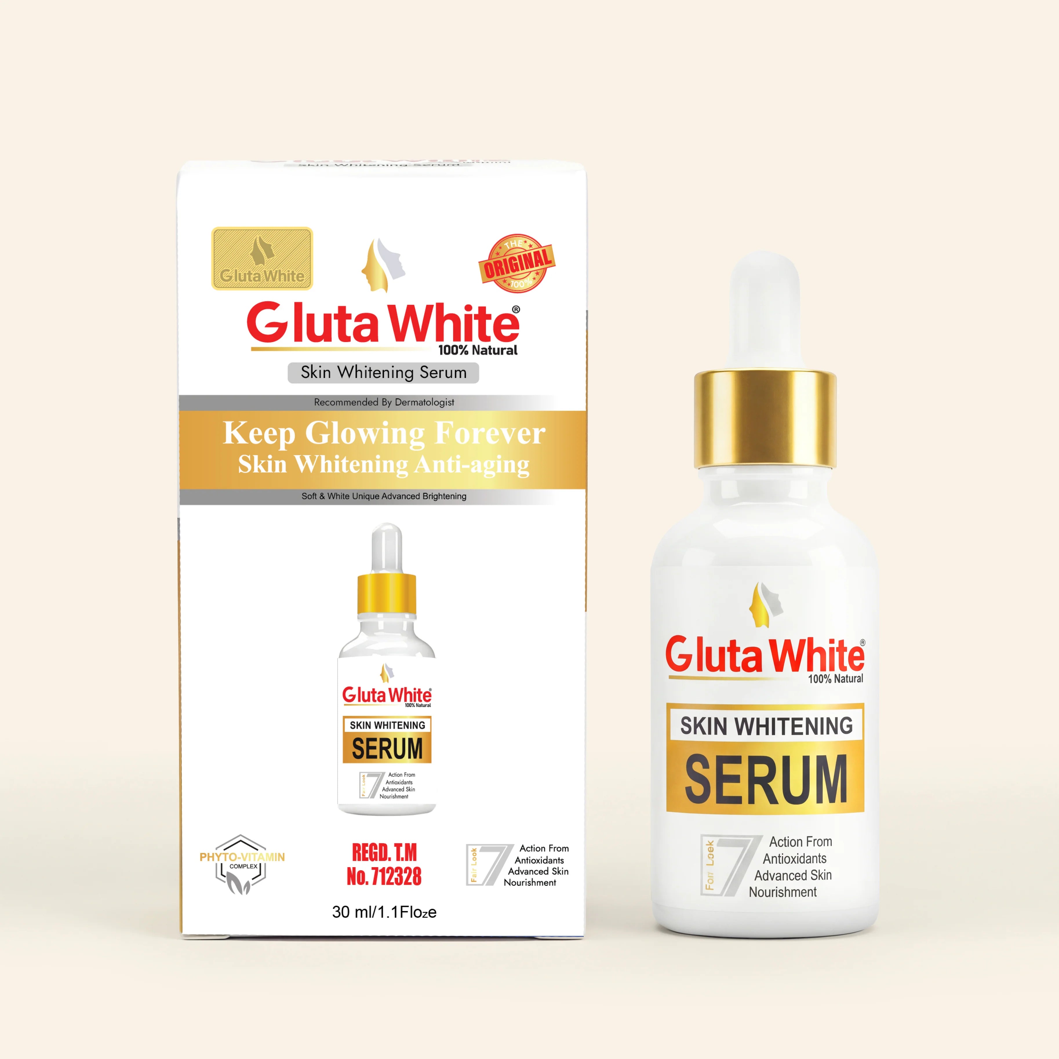 Gluta White Whitening Serum — view 1