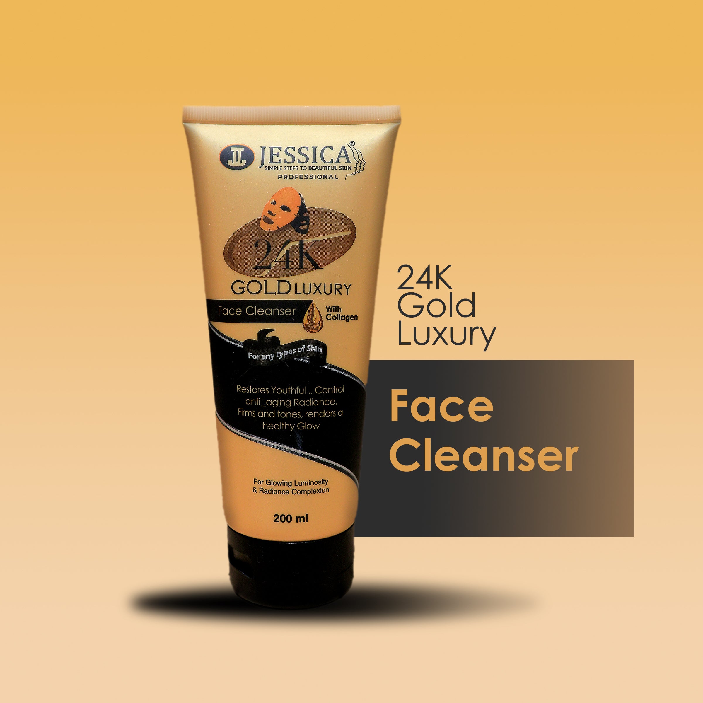 24k Gold Facial Tubes Pack — view 3