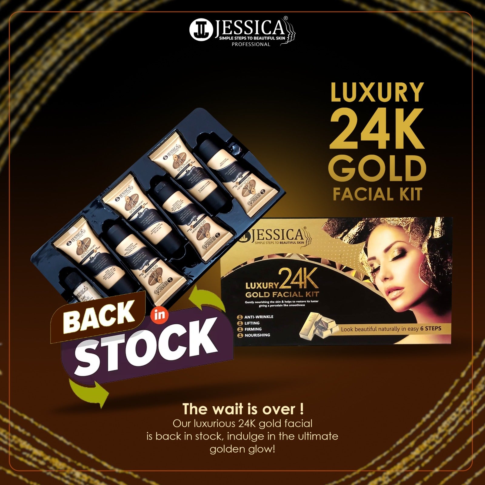 Gold Facial Student Kit [6 STEPS] — view 2