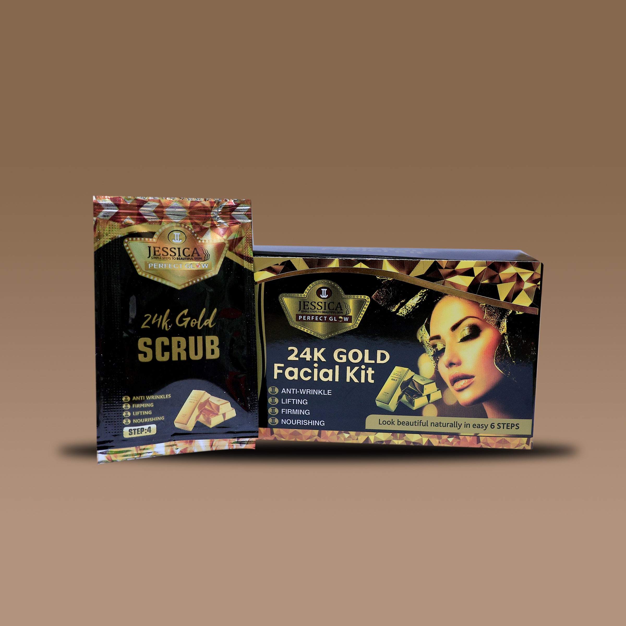 Gold Facial Trial Pack [6 STEPS] — view 1