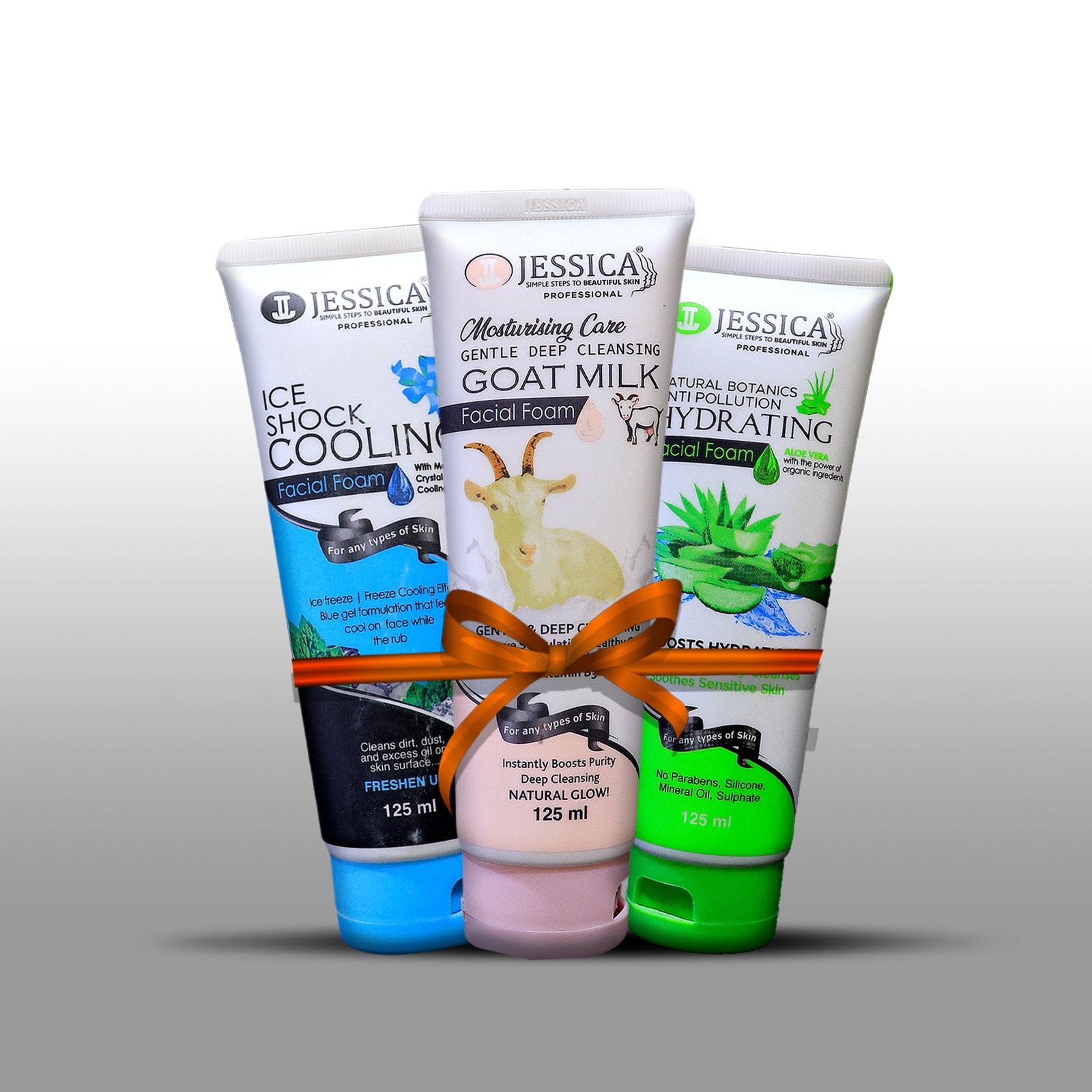 Vitamin E, Milk & Soft Touch Facial Foam Trio (Pack of 3) — view 1