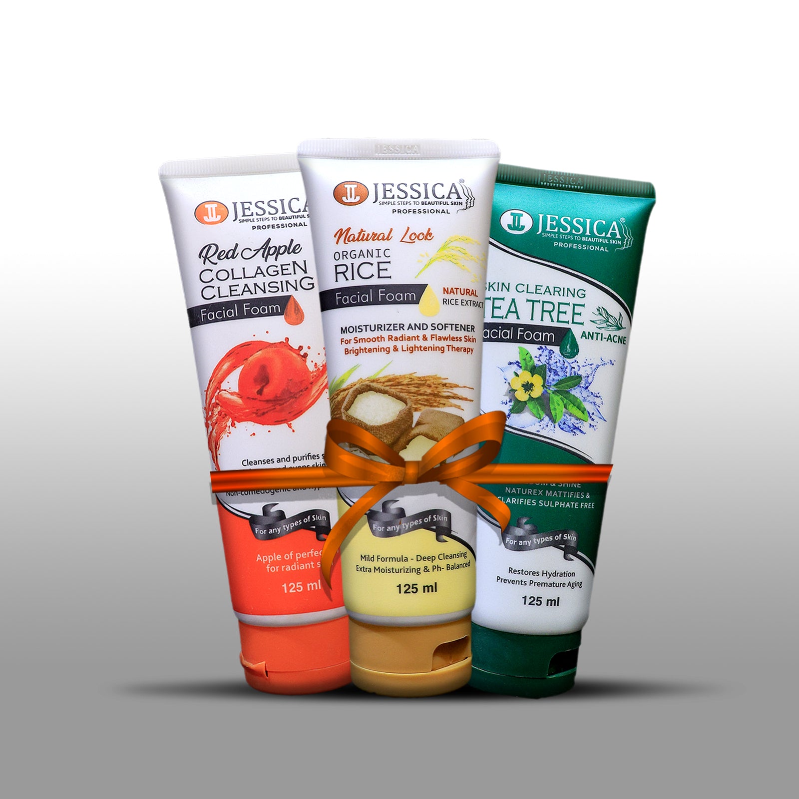Herbal, Aloe Vera & Collagen Facial Foam Trio (Pack of 3) — view 1
